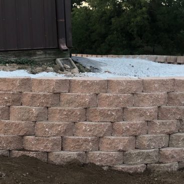 Retaining Wall on Shelvin Rock Drive!